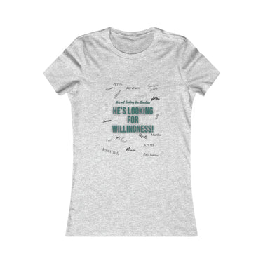 He's Looking For you! Women's Tee